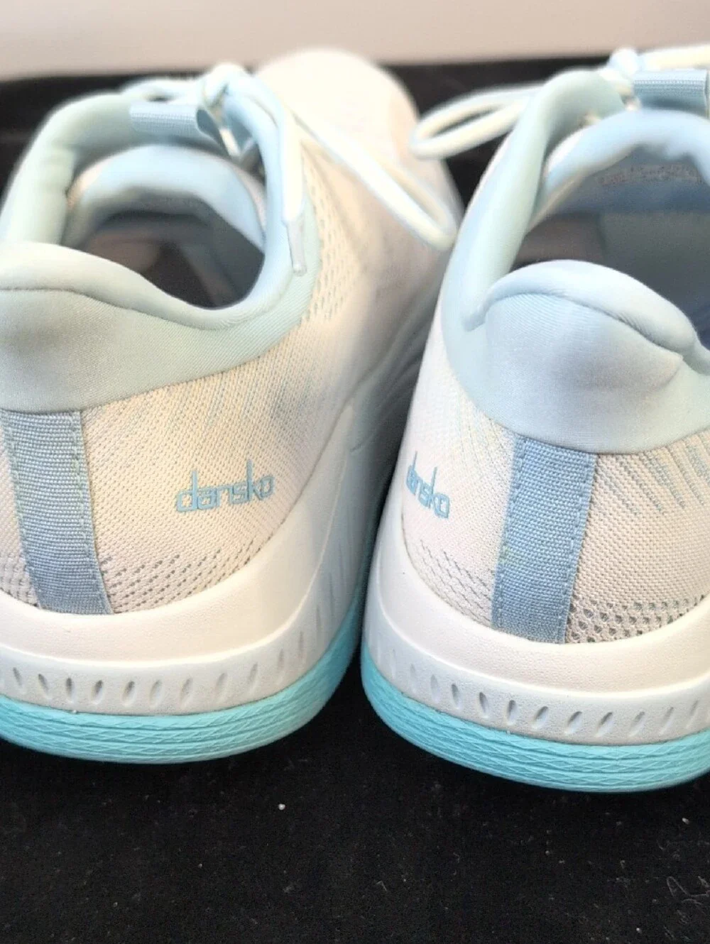 Dansko Pale Blue Women's Mesh Athletic Sneakers